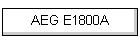 AEG E1800A